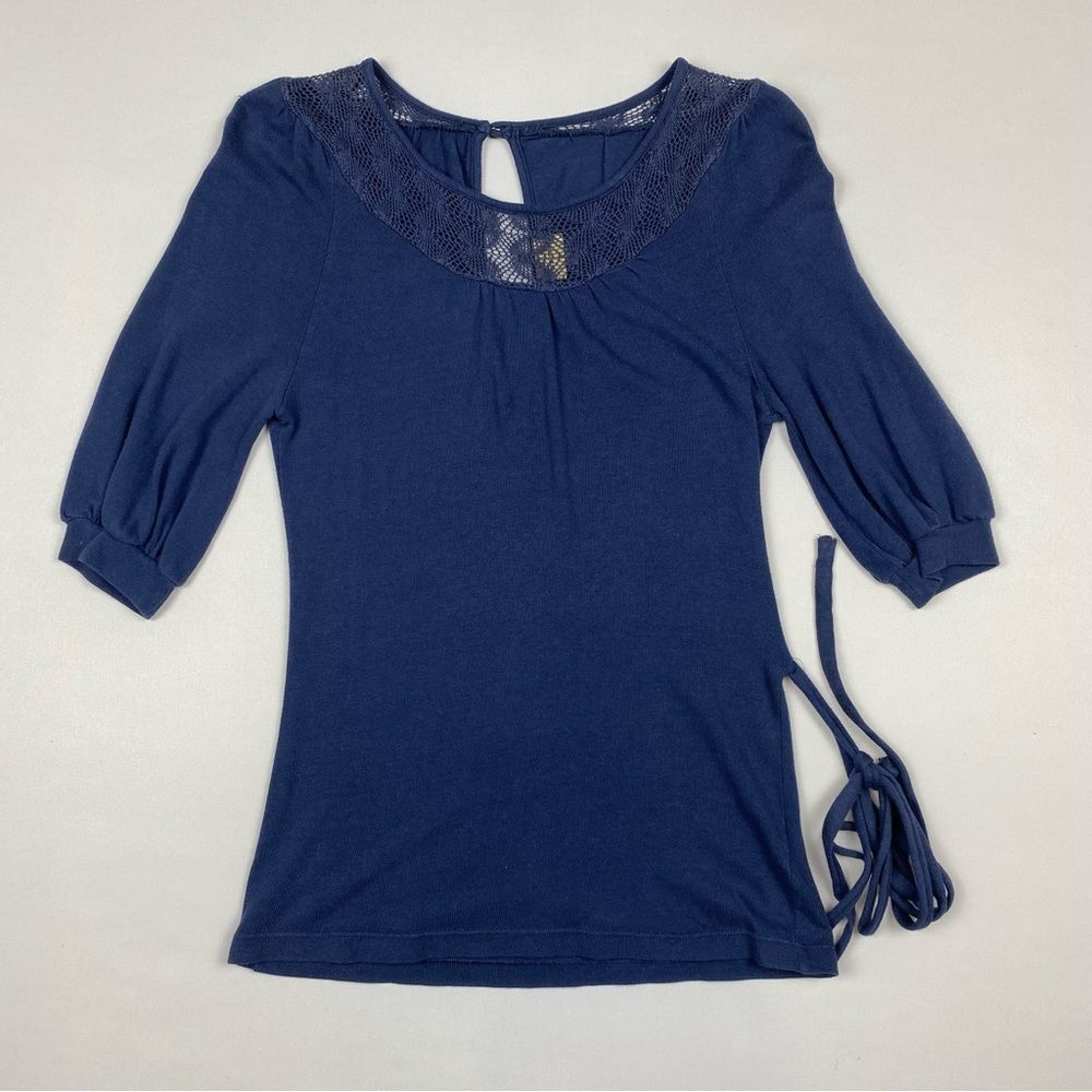 Ella‎ Moss Blue Top